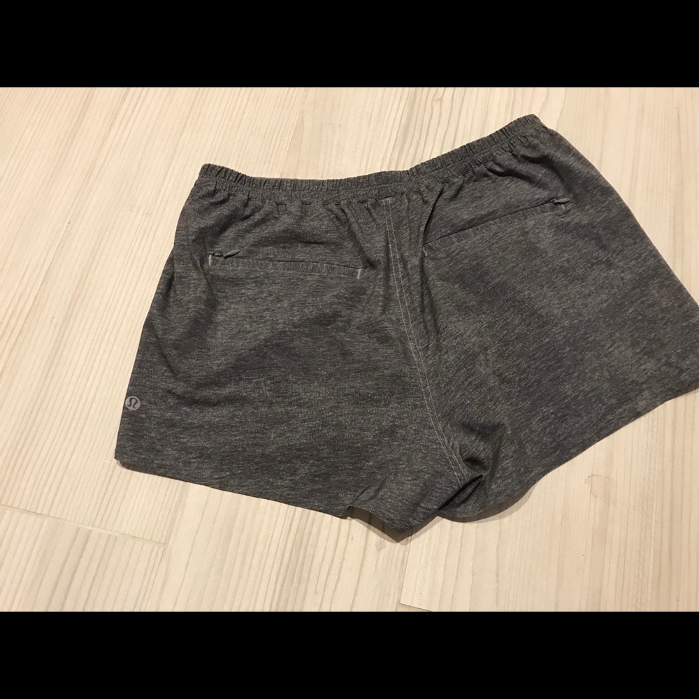 Lululemon Grey elastic waist short